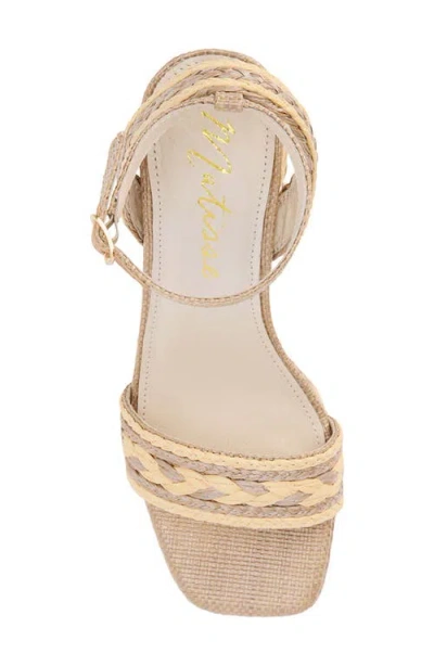 Matisse Lyla Leather Pump In Taupe