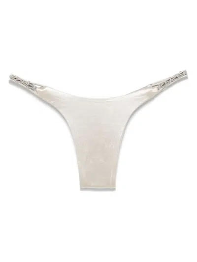 Isa Boulder Mind Bikini Bottoms In Silver