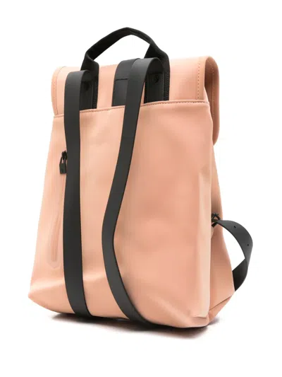 Rains Mini Waterproof Backpack In Pink