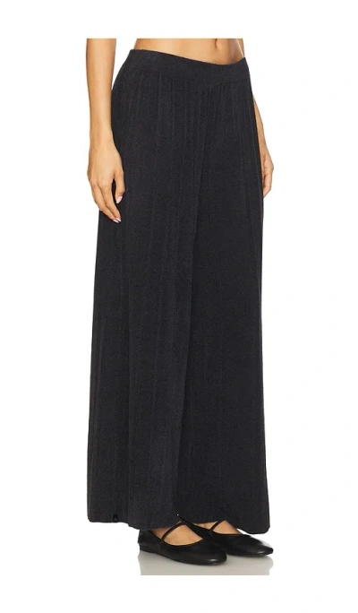 Barefoot Dreams Cozychic Ultra Light Palazzo Pant In Black