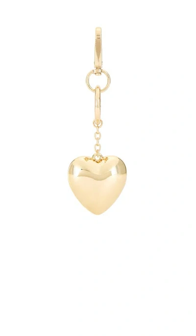 Lovers & Friends Rachel Bag Charm In Metallic Gold