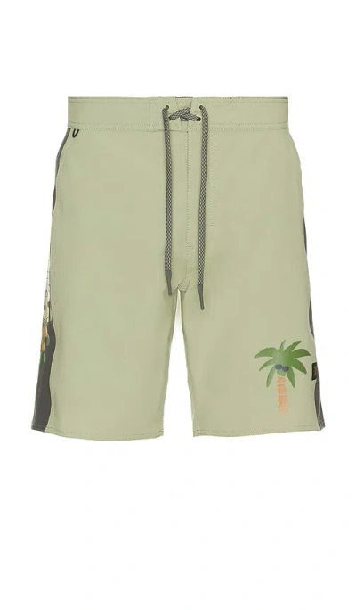 Roark Passage Hemp Swim Short In Green