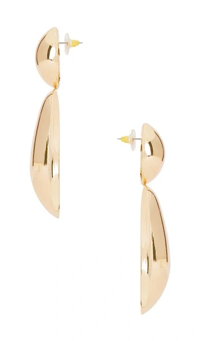8 Other Reasons Rayne Drop Earrings In Metallic Gold