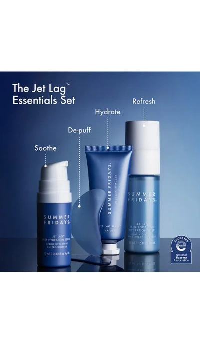 Summer Fridays The Jet Lag Essentials Set For Hydration In N,a