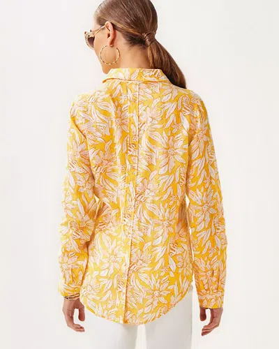 Lilly Pulitzer Lynd Tunic In Honeycomb Hideaway Honeycomb