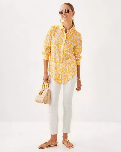 Lilly Pulitzer Lynd Tunic In Honeycomb Hideaway Honeycomb