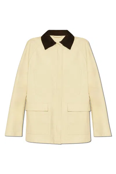 Totême Beige Summer Country Jacket In Peanut 271