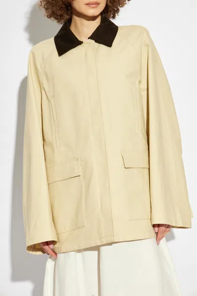 Totême Beige Summer Country Jacket In Peanut 271