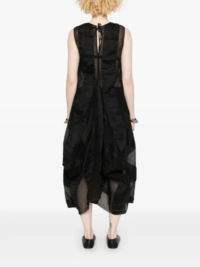 Uma Wang Marc Jacobs Tonal Black Cow Leather Bags In Black