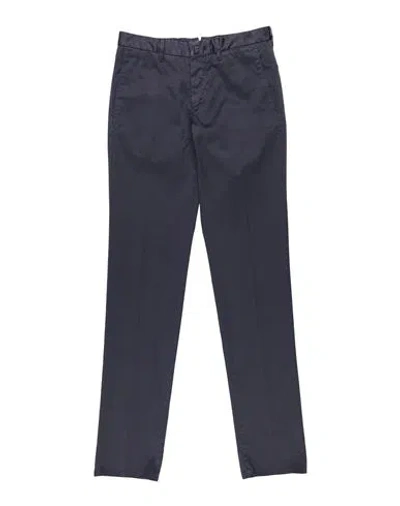 Boglioli Man Pants Navy Size 28 Cotton In Navy