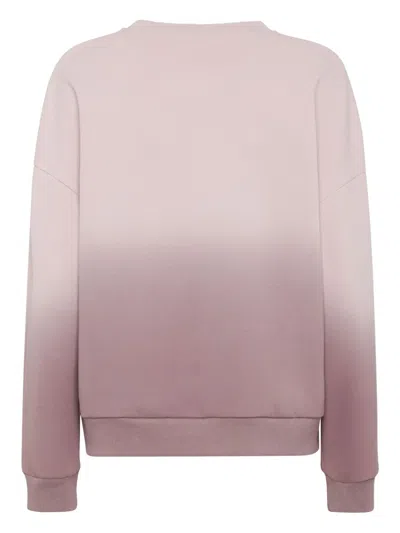 Plein Sport Oversize Hoodie Sweatshirt Degrade In Purple