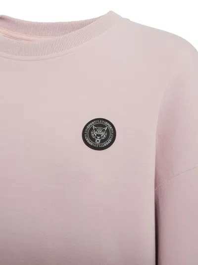 Plein Sport Oversize Hoodie Sweatshirt Degrade In Purple