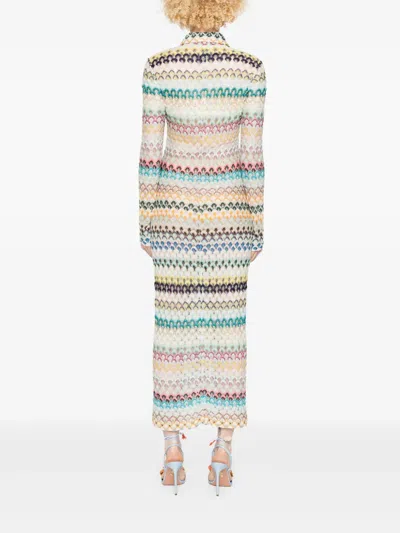 Missoni Multicolor Dress In White