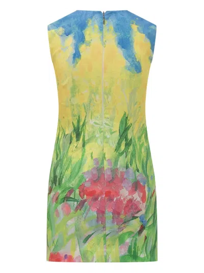 花卉印花连衣裙