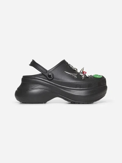 Balenciaga Platform Sandals Embellished Ventilation Holes