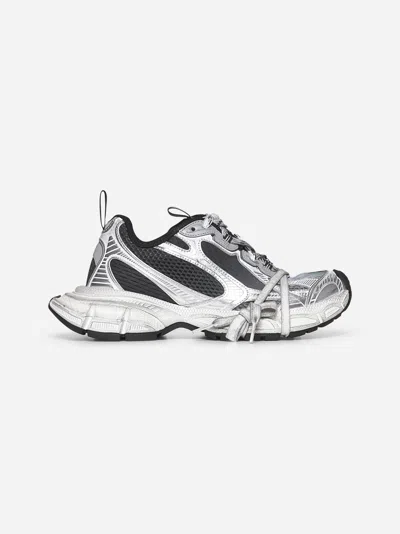 Balenciaga Men Multicolor Mesh And Rubber 3xl Gradient Sneakers