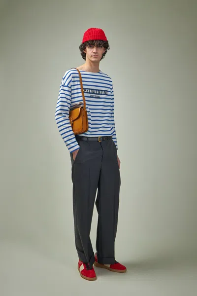 Valentino Cotton Long Sleeve T-shirt With Print In There Is No Color Specification For This Product.