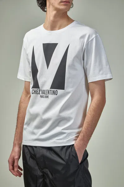 Valentino T-shirt Logo In There Is No Color Specification For This Product.