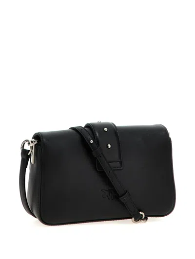 Pinko 'love One Mini' Shoulder Bag In 黑色