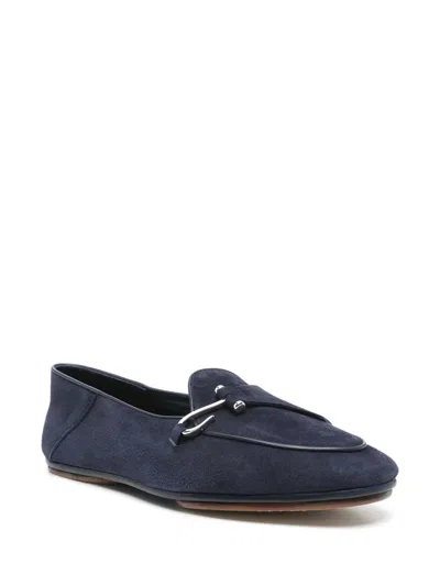 Edhen Milano Comporta Fly Loafers In Blue