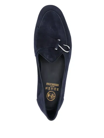 Edhen Milano Comporta Fly Loafers In Blue