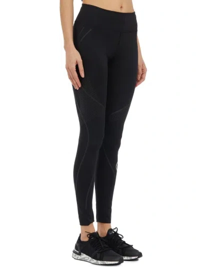 Adidas By Stella Mccartney Truepace Cold.rdy Stretch Recycled Leggings In Black