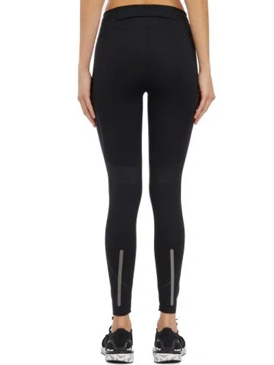 Adidas By Stella Mccartney Truepace Cold.rdy Stretch Recycled Leggings In Black