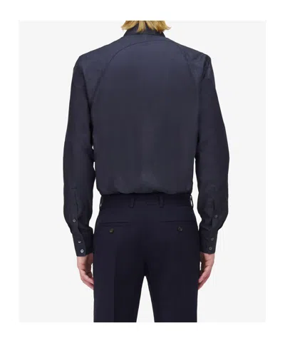 Alexander Mcqueen Alexander Mc Queen Harness Shirt With T Buckle In Black