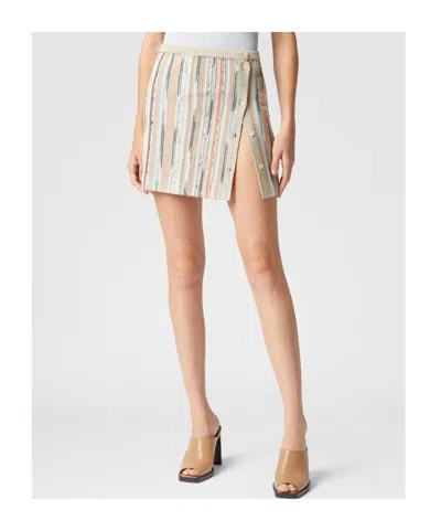 Missoni Women's Striped Mini Skirt In Multi