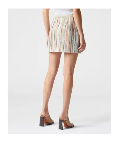Missoni Women's Striped Mini Skirt In Multi