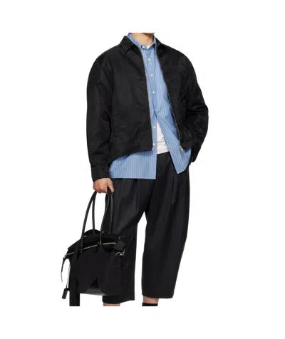 Ader Error Long Sleeve Casual Jacket In Black