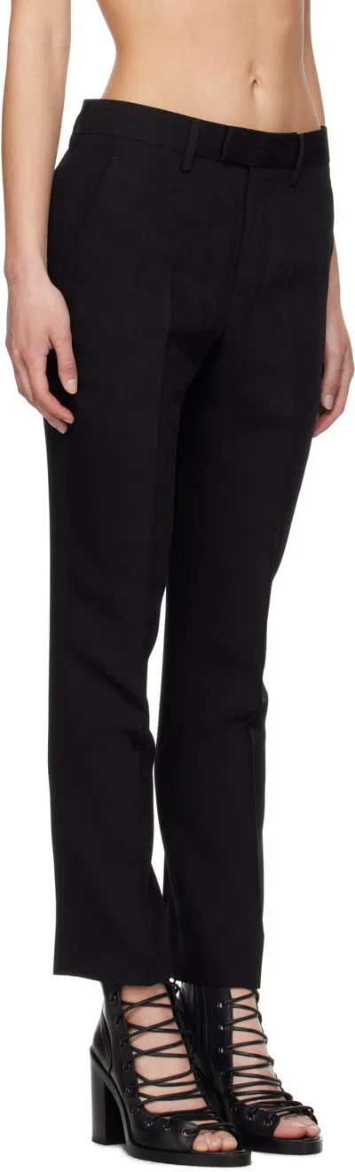 Ann Demeulemeester Belt Loop Casual Pants In Black