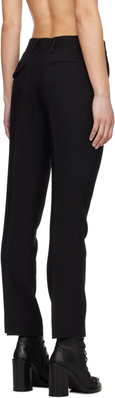Ann Demeulemeester Belt Loop Casual Pants In Black