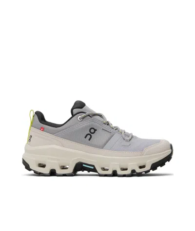 On Gray Cloudrock Low Wp Sneakers In Gray