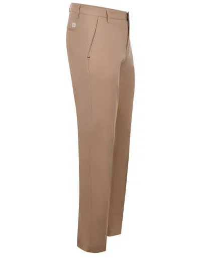 Entre Amis Trousers In Brown