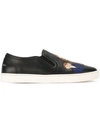 DOLCE & GABBANA Family patch slip-on sneakers,CK0028AE16011597708