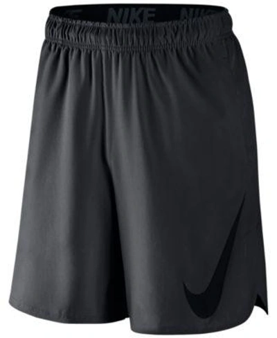 Shop Nike Men&#039;s Hyperspeed 8&#034; Training Shorts In Anthracite/black