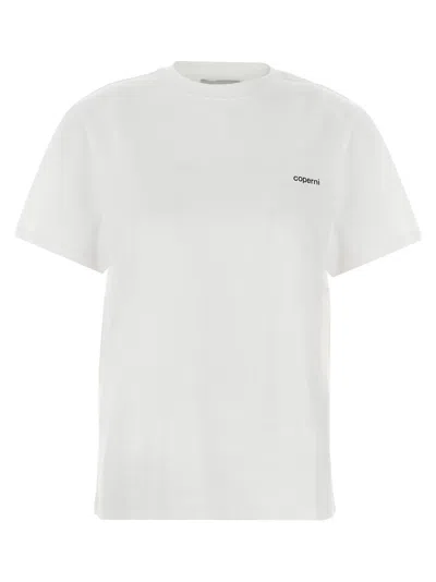 Coperni White Logo T-shirt In White