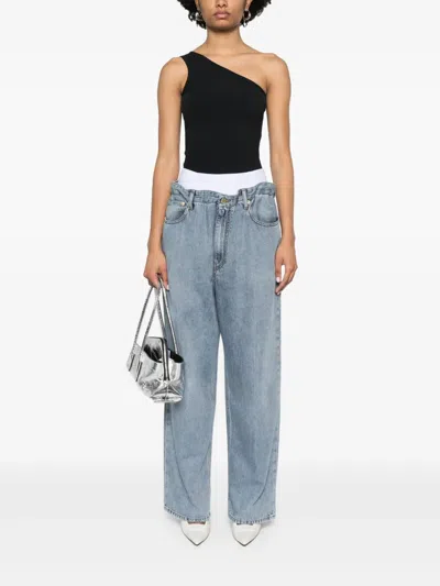Darkpark Blue Denim Jeans In Blau