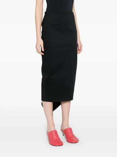 府绸中长半身裙