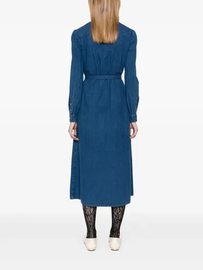 Valentino Jeans-hemdkleid In Schwarz