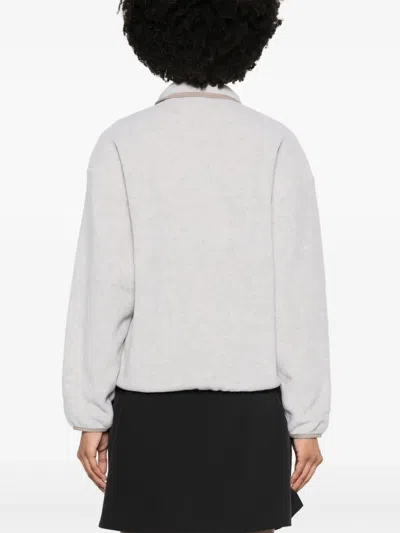 Patagonia Casual Jacket With Chest Pocket And High Collar In Nude