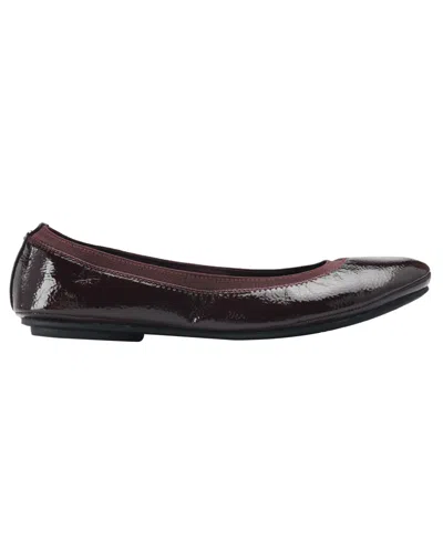 Bandolino Edition Ballet Flat In Plum Patent