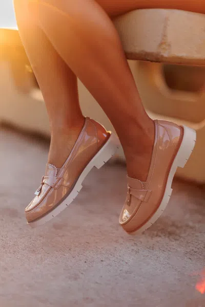 Clarks Women's Westlynn Bella Lug-sole Comfort Loafers In Warm Beige