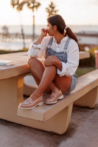 Clarks Women's Westlynn Bella Lug-sole Comfort Loafers In Warm Beige