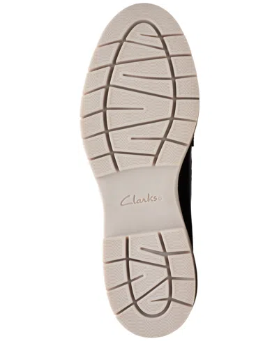 Clarks Women's Westlynn Bella Lug-sole Comfort Loafers In Black Pat