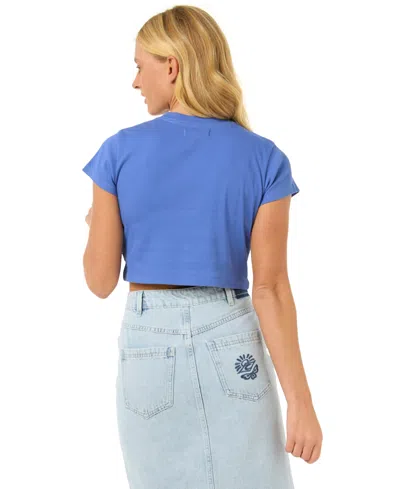 Rip Curl Juniors' San Carlos Baby T-shirt In Ocean