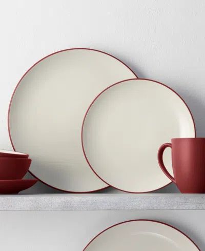 Noritake Colorwave Coupe 16 Pc. Dinnerware Set, Service For 4 In Raspberry