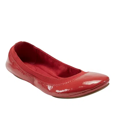 Bandolino Edition Ballet Flat In Red Patent