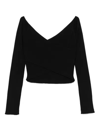 Le Kasha Cashmere Top In Schwarz